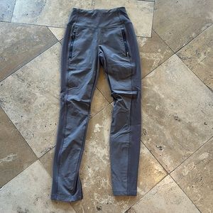 Brown Athleta headlands hybrid tight